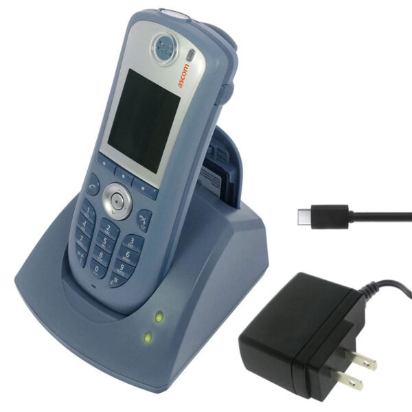 Dual Charger for the Ascom i62 & d62 phone and spare battery